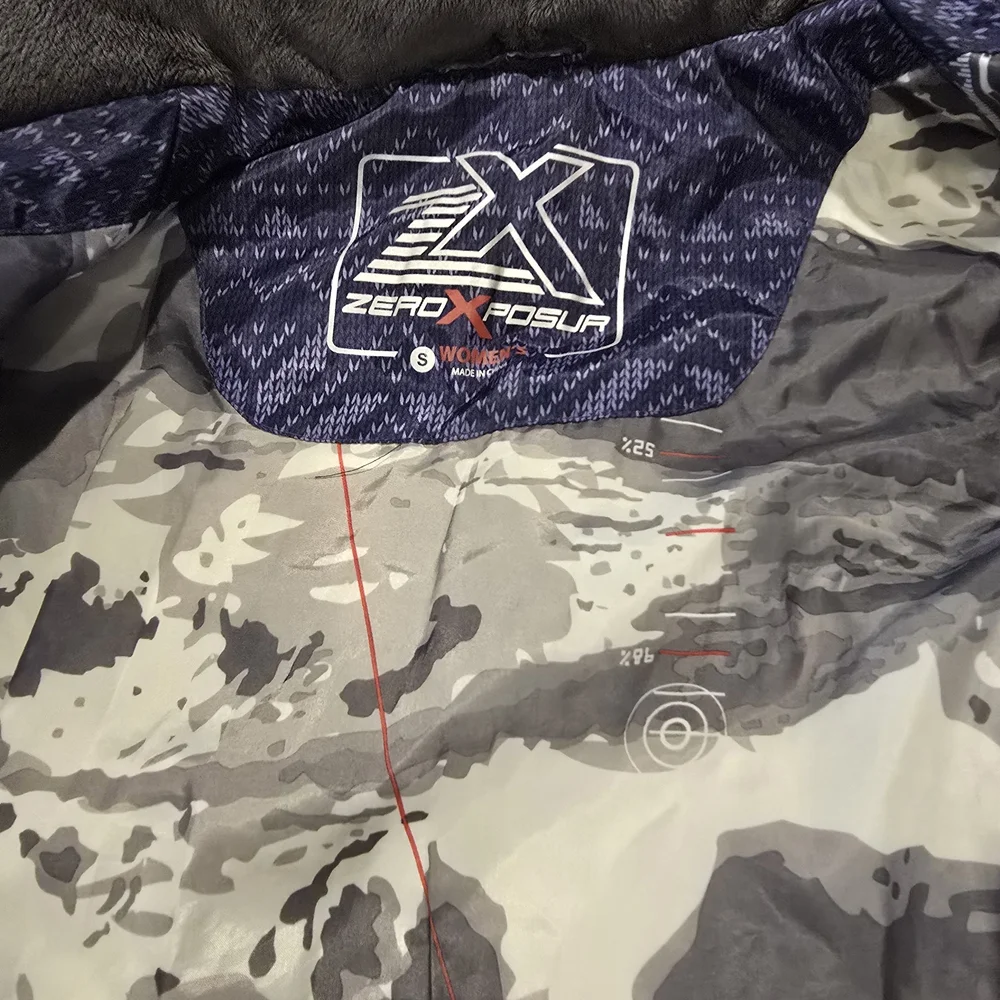 ZeroXposur Down Purple Ski & Snow Jacket Sz M